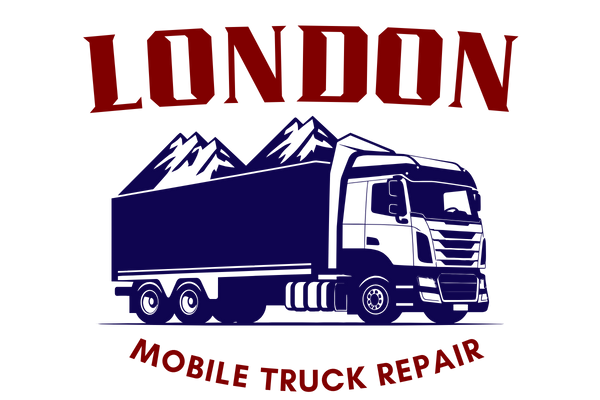 this image shows london mobile truck repair logo